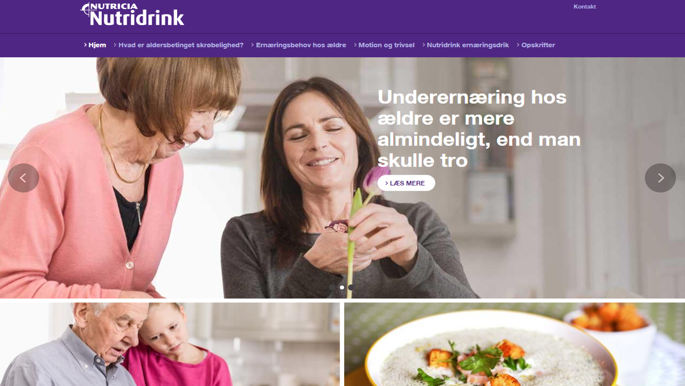 Nyt website Nutridrink